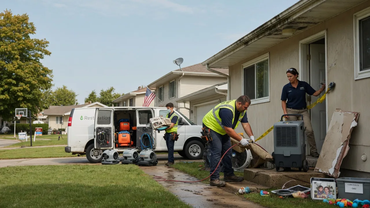 Water Damage Restoration in Palermo, ND near me